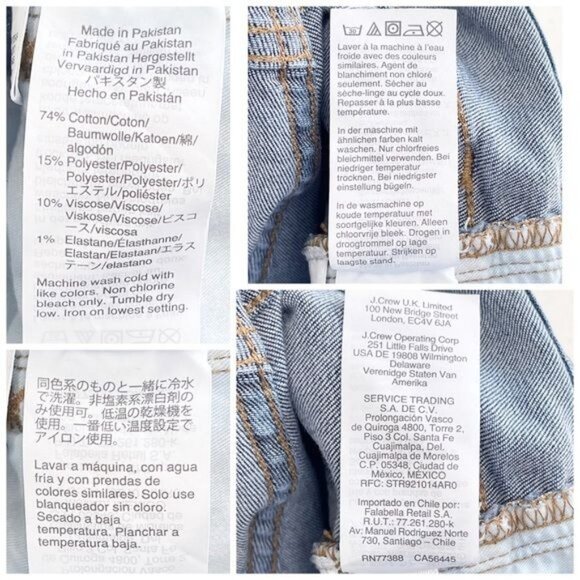 Madewell 11" High-Rise Roadtripper Jeans in Bosner Wash size 24 - Picture 7 of 12